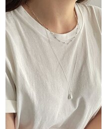 OAR（オーエーアール）の「(シルバー925) レインドロップロングネックレス（ネックレス）」