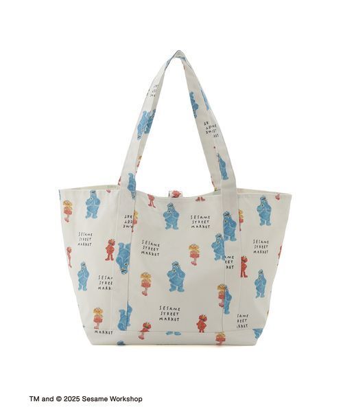SESAME STREET(セサミストリート)の「【ヒラノトシユキ】フレンズ柄トート(トートバッグ・レディース・マルチ・F)」の3枚目の写真