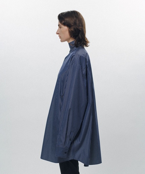 KEISUKEYOSHIDA（ケイスケヨシダ）の「Oversized Long Collar Shirt（シャツ/ブラウス・レディース・ブルー系その他・M/S）」の3枚目の写真