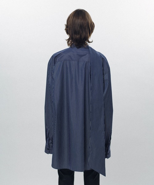 KEISUKEYOSHIDA（ケイスケヨシダ）の「Oversized Long Collar Shirt（シャツ/ブラウス・レディース・ブルー系その他・M/S）」の5枚目の写真