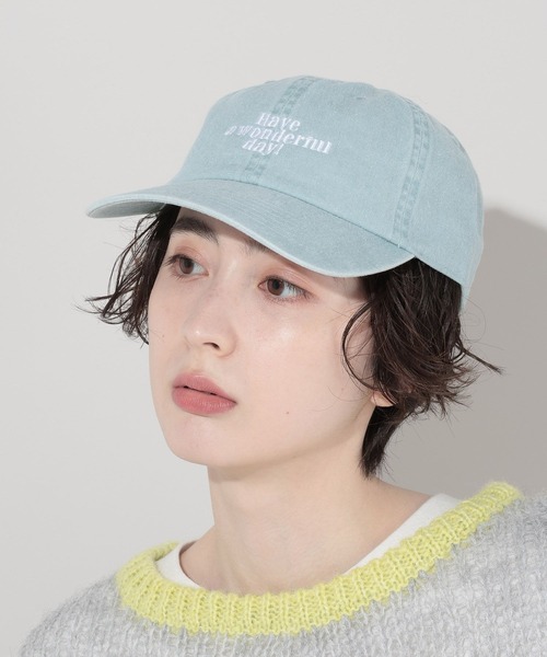 GEORGE'S（ジョージズ）の「【NEWHATTAN 】Pigment Dye CAP（キャップ・レディース・ピンク/チャコールグレー/ブルー・FREE）」の7枚目の写真