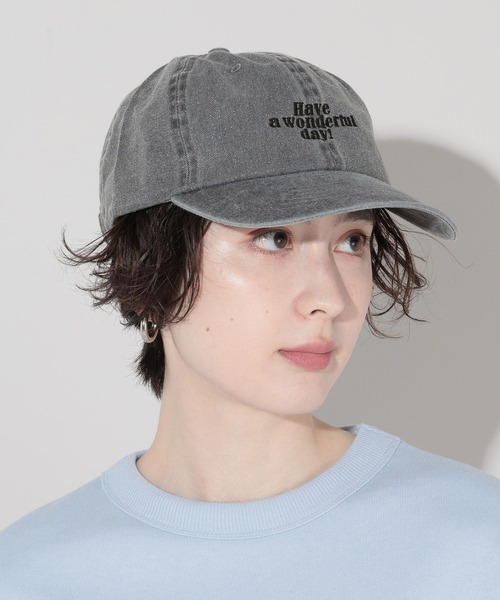 GEORGE'S（ジョージズ）の「【NEWHATTAN 】Pigment Dye CAP（キャップ・レディース・ピンク/チャコールグレー/ブルー・FREE）」の4枚目の写真