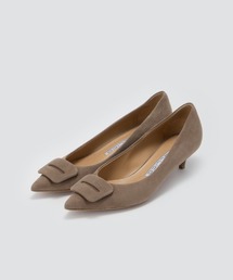 PELLICO（ペリーコ）の「ANIMA アネッリフィッビア スウェード パンプス 3.5cm TAUPE（パンプス）」