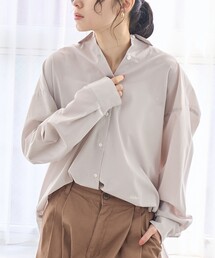 coen | 【イージーケア】2wayシャツ＿レギュラーカラー(シャツ/ブラウス)