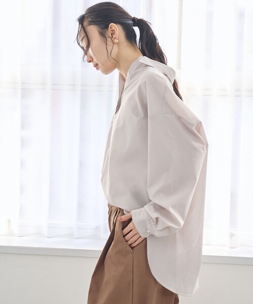 coen（コーエン）の「【イージーケア】2wayシャツ＿レギュラーカラー（シャツ/ブラウス・レディース・ライトブルー/ナチュラル/その他3/その他2/その他1・L/M）」の10枚目の写真