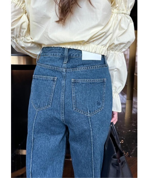 LUDICRUM(ルーディクルム)の「LD Pintuck denim(デニムパンツ・レディース・ブルー/インディゴブルー・XS/S/M)」の13枚目の写真