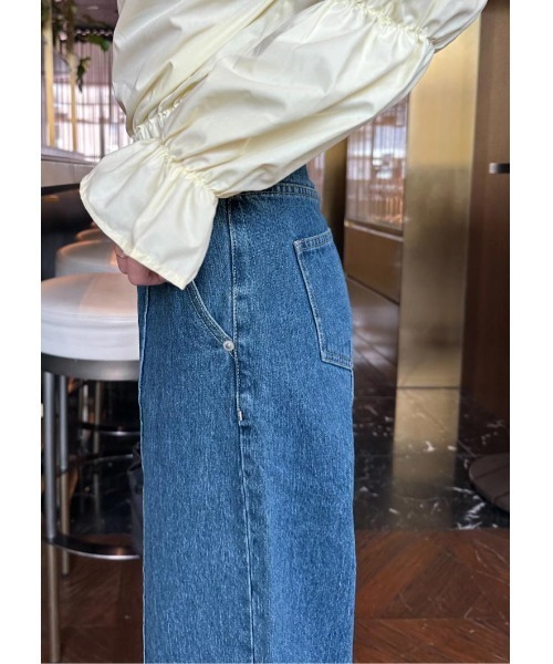 LUDICRUM(ルーディクルム)の「LD Pintuck denim(デニムパンツ・レディース・ブルー/インディゴブルー・XS/S/M)」の14枚目の写真