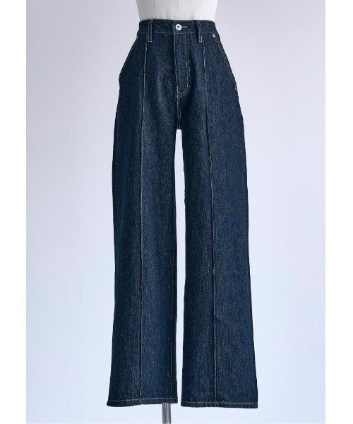 LUDICRUM(ルーディクルム)の「LD Pintuck denim(デニムパンツ・レディース・ブルー/インディゴブルー・XS/S/M)」の15枚目の写真