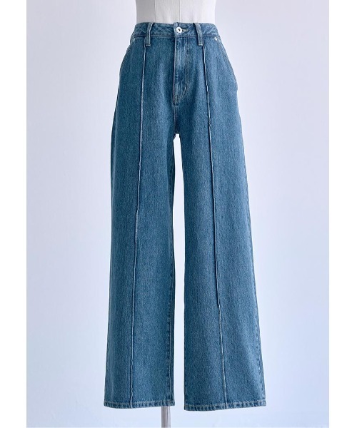 LUDICRUM(ルーディクルム)の「LD Pintuck denim(デニムパンツ・レディース・ブルー/インディゴブルー・XS/S/M)」の16枚目の写真