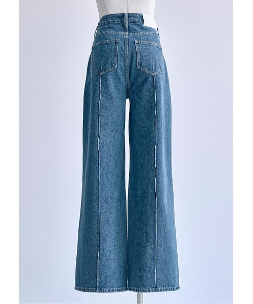 LUDICRUM(ルーディクルム)の「LD Pintuck denim(デニムパンツ・レディース・ブルー/インディゴブルー・XS/S/M)」の17枚目の写真