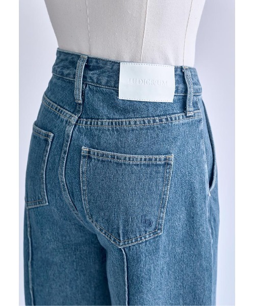 LUDICRUM(ルーディクルム)の「LD Pintuck denim(デニムパンツ・レディース・ブルー/インディゴブルー・XS/S/M)」の18枚目の写真