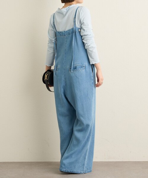 Omekashi（オメカシ）の「コクーンサロペット（サロペット/オーバーオール・レディース・ブルー系その他/オフホワイト・36/38）」の18枚目の写真