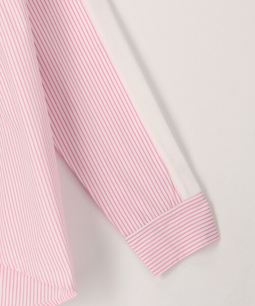 MICO COULIER(ミコクリエ)の「後ろシャツ配色切替カーディガン(ニット/セーター・レディース・オフホワイト/ネイビー/ライトグレー・38)」の22枚目の写真