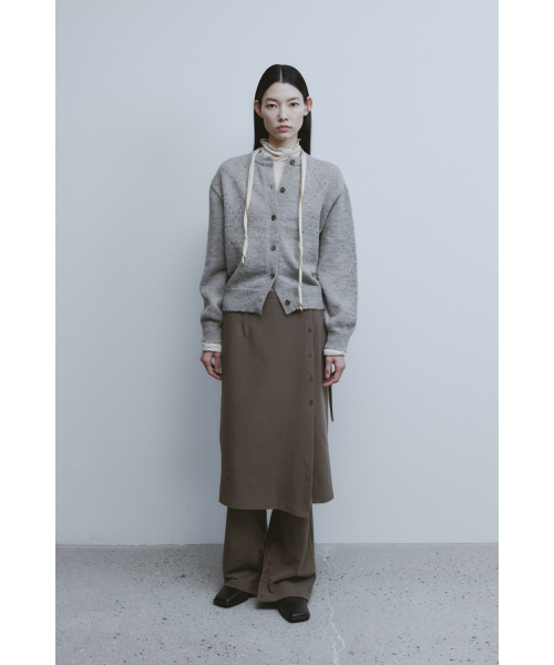 YOUTH（ユース）の「Argyle Punching Knit Cardigan - Light Grey（カーディガン/ボレロ・レディース・その他・SMALL/MEDIUM）」の8枚目の写真