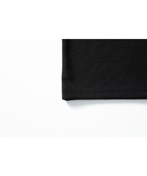 SALAD BAGUNI(サラダバグニ)の「Lace tag crop tee - black(Tシャツ/カットソー・レディース・その他・FREE)」の5枚目の写真
