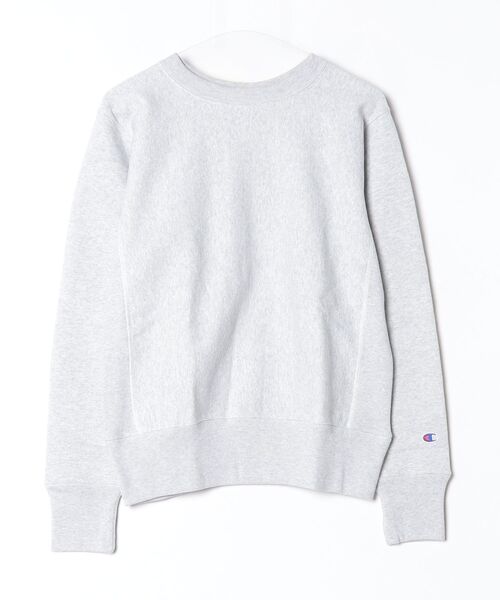 Champion(チャンピオン)の「Champion/チャンピオン スウェットトレーナー クルーネック 無地 裏起毛(スウェット・メンズ・モスグリーン/シルバーグレー・MEDIUM/X-LARGE/LARGE)」の2枚目の写真