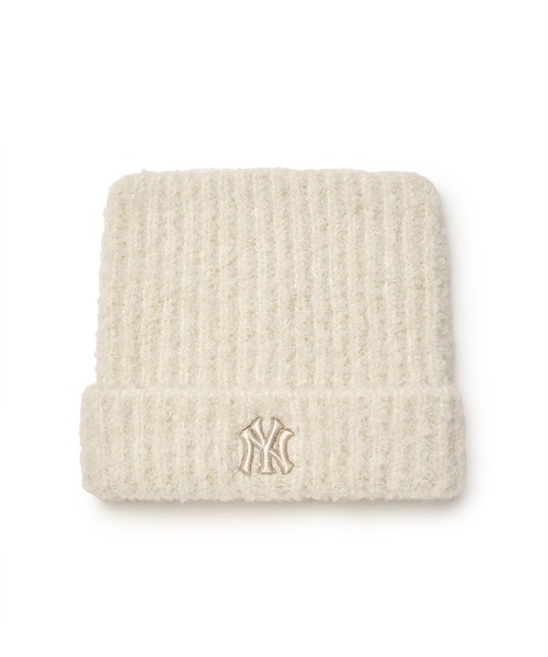 MLB KOREA-フワモコ ミャオ ビーニー【猫耳ビーニー】（ニットキャップ