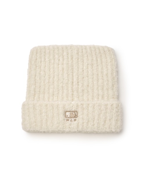 MLB KOREA-フワモコ ミャオ ビーニー【猫耳ビーニー】（ニットキャップ