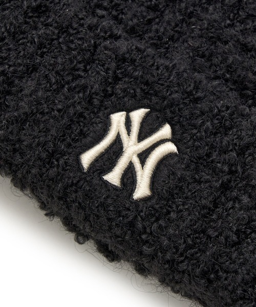 MLB KOREA-フワモコ ミャオ ビーニー【猫耳ビーニー】（ニットキャップ