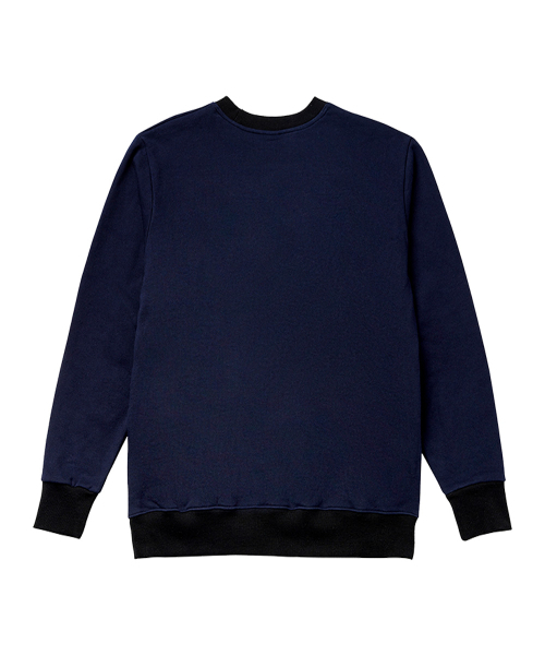 GRAIN DE BEAUTE（グランデボーテ）の「BLOSSOM MULTI SWEAT [NAVY]（スウェット・レディース・ネイビー・S/M/L）」の3枚目の写真