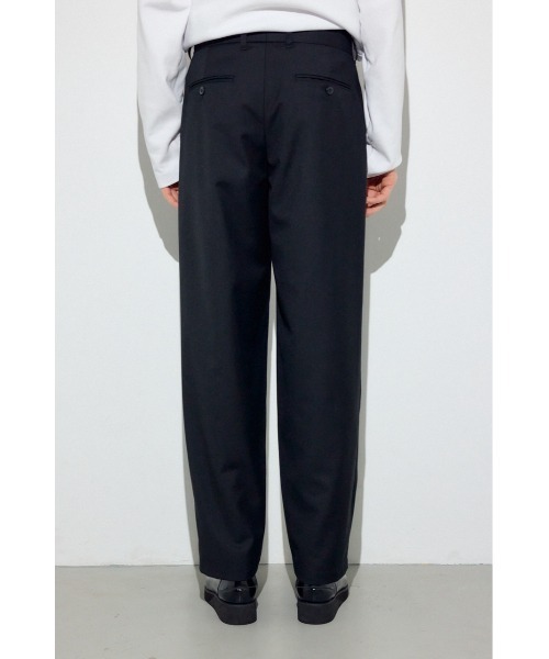 AZUL by moussy(アズールバイマウジー)の「ワンタックワイドスラックス(スラックス・メンズ・ブラック/ダークネイビー・LARGE/MEDIUM/SMALL)」の21枚目の写真