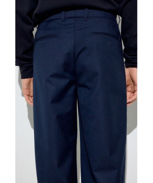 AZUL by moussy(アズールバイマウジー)の「ワンタックワイドスラックス(スラックス・メンズ・ブラック/ダークネイビー・LARGE/MEDIUM/SMALL)」の14枚目の写真