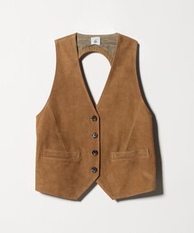 6 | ＜6(ROKU)＞スエード ベスト(ベスト)