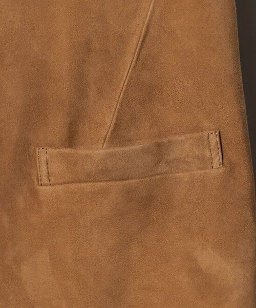 6（ロク）の「＜6(ROKU)＞スエード ベスト（ベスト・レディース・ベージュ・FREE）」の5枚目の写真