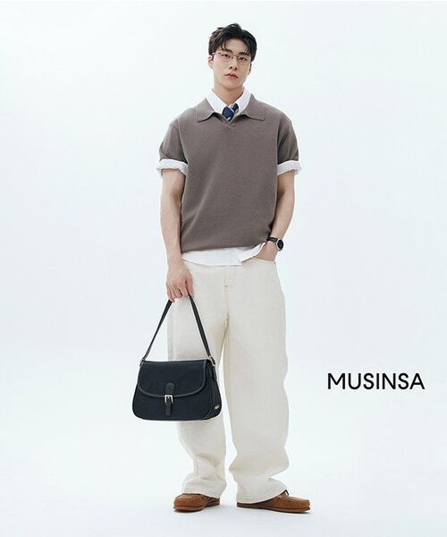 MUCU AND EBONY(ムクアンドエボニー)の「Wedy Combi Bag _ Black(ショルダーバッグ・レディース・その他・FREE)」の3枚目の写真
