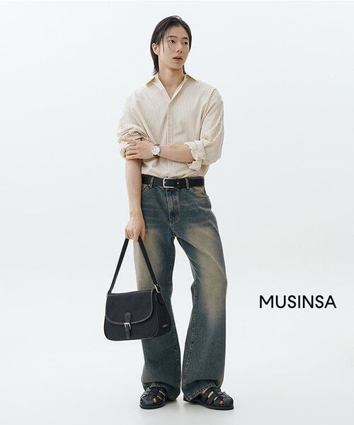 MUCU AND EBONY(ムクアンドエボニー)の「Wedy Combi Bag _ Black(ショルダーバッグ・レディース・その他・FREE)」の4枚目の写真