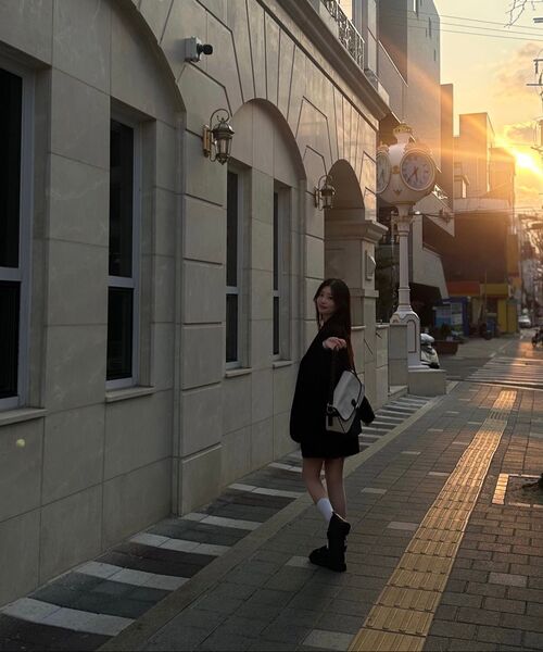 MUCU AND EBONY(ムクアンドエボニー)の「Wedy Combi Bag _ Black(ショルダーバッグ・レディース・その他・FREE)」の6枚目の写真