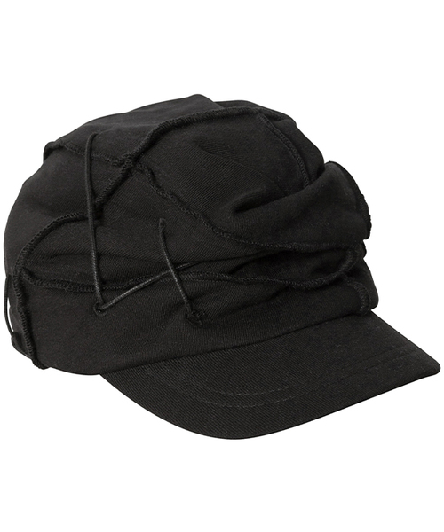 Soi Draped Cap (FL-743_Black)