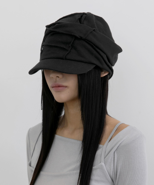 FLAREUP（フレアアップ）の「Soi Draped Cap (FL-743_Black)（キャップ