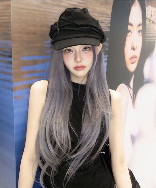 flareup Soi Draped Cap チャコール FLAREUP（フレアアップ）の「Soi Draped Cap (FL-743_Black)（キャップ