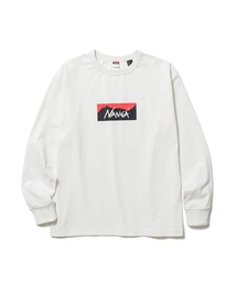 NANGA/ナンガ ECO HYBRID BOX LOGO L/S TEE ボックスロゴ ロングスリーブTシャツ 秋 秋服 2026年秋冬