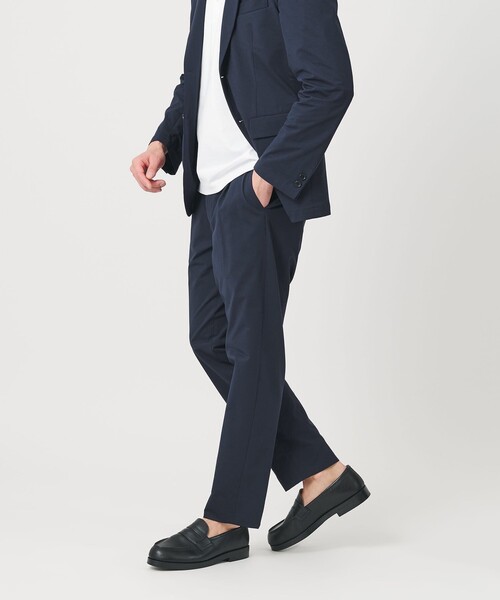 BEAUTY&YOUTH UNITED ARROWS(ビューティーアンドユースユナイテッドアローズ)の「【WEB限定 WARDROBE SMART】カルゼジャージ コンフォート セットアップ/ジャケット&イージーパンツ(セットアップ・メンズ・ブラック/ネイビー・S/M/L/XL)」の10枚目の写真