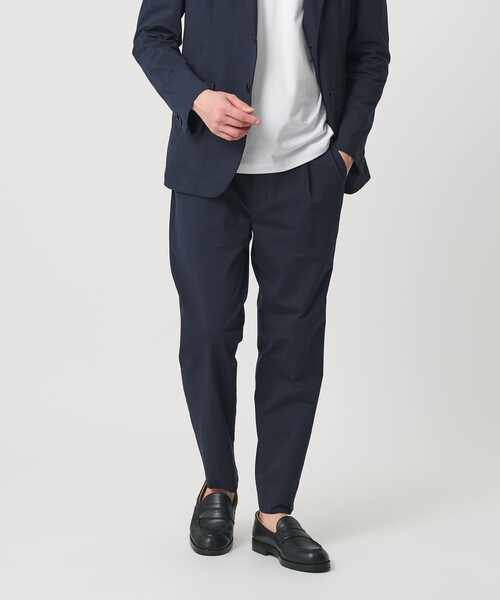 BEAUTY&YOUTH UNITED ARROWS(ビューティーアンドユースユナイテッドアローズ)の「【WEB限定 WARDROBE SMART】カルゼジャージ コンフォート セットアップ/ジャケット&イージーパンツ(セットアップ・メンズ・ブラック/ネイビー・S/M/L/XL)」の11枚目の写真