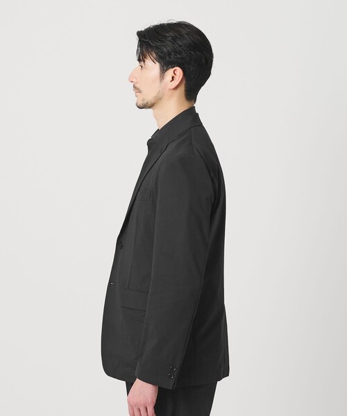BEAUTY&YOUTH UNITED ARROWS(ビューティーアンドユースユナイテッドアローズ)の「【WEB限定 WARDROBE SMART】カルゼジャージ コンフォート セットアップ/ジャケット&イージーパンツ(セットアップ・メンズ・ブラック/ネイビー・S/M/L/XL)」の13枚目の写真
