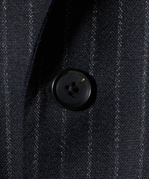 SOVEREIGN（ソブリン）の「＜SOVEREIGN＞DI PRAY ウール ストライプ シングル2ボタン テーラードジャケット RELAX MODEL（テーラードジャケット・メンズ・ネイビー・L/M）」の14枚目の写真