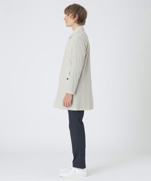 BLACK LABEL CRESTBRIDGE（ブラックレーベル・クレストブリッジ）の「AIRYPACKステンカラーコート（ステンカラーコート・メンズ・ベージュ系その他/ネイビー・M/L）」の12枚目の写真