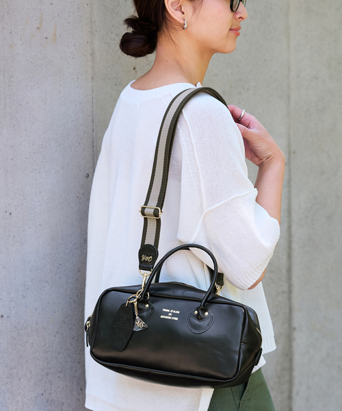 FRAMeWORK（フレームワーク）の「≪追加≫YOUNGOLSEN /ヤングアンドオルセン 別注 CHARM WIDE BOTTLE BAG（ショルダーバッグ・レディース・ブラック/ブラウン・FREE）」の12枚目の写真