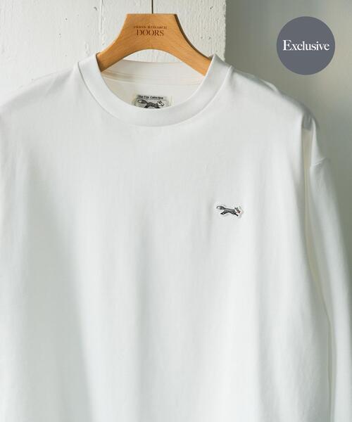 PENNEYS（ぺニーズ）の「『別注』PENNEYS×DOORS　THE FOX 天竺 LONG-SLEEVE T-SHIRTS（Tシャツ/カットソー・メンズ・ライトグレー/ホワイト/チャコールグレー/グレー系その他・LARGE/MEDIUM）」の2枚目の写真