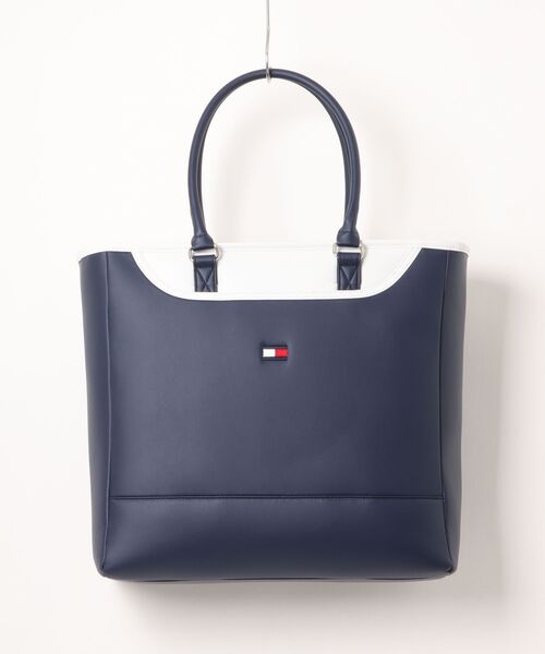 TOMMY HILFIGER GOLF（トミー ヒルフィガー ゴルフ）の「トートバッグ BASIC（トートバッグ・メンズ・ホワイト/ネイビー/ブラック・フリー）」の7枚目の写真