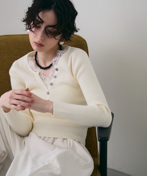 Trish（トリッシュ）の「ビッグコットンパールピアス（ピアス（両耳用）・レディース・ホワイト・FREE）」の8枚目の写真