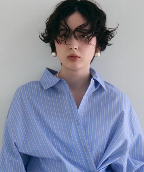 Trish（トリッシュ）の「ビッグコットンパールピアス（ピアス（両耳用）・レディース・ホワイト・FREE）」の11枚目の写真