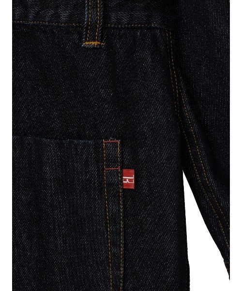ELCHELE(エルチェレ)の「COMFY WORKER JUMPSUIT(つなぎ/オールインワン・レディース・インディゴブルー/コーラル・36/38)」の21枚目の写真