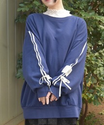 axes femme | 袖ラインカットチュニック(チュニック)