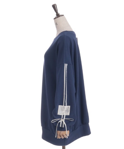 axes femme（アクシーズファム）の「袖ラインカットチュニック（チュニック・レディース・キナリ/ネイビー/グレー・FREE）」の20枚目の写真