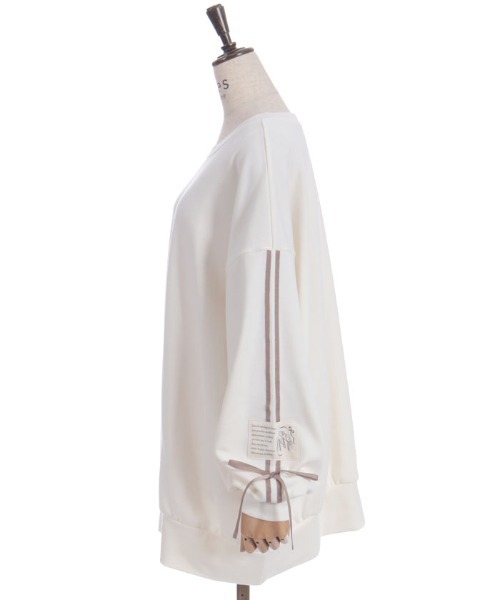 axes femme（アクシーズファム）の「袖ラインカットチュニック（チュニック・レディース・キナリ/ネイビー/グレー・FREE）」の16枚目の写真