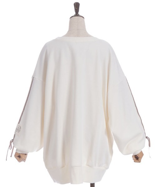 axes femme（アクシーズファム）の「袖ラインカットチュニック（チュニック・レディース・キナリ/ネイビー/グレー・FREE）」の17枚目の写真